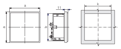 Moving-coil meters DC